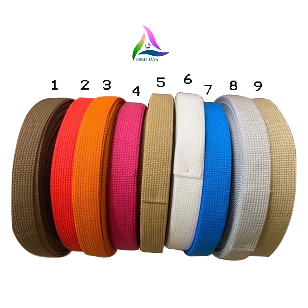 TALI WEBBING TAS LT 2.5 CM PER ROLL