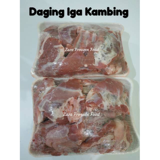 

Special Daging Iga Kambing isi 1kilo Kemasan Frozen