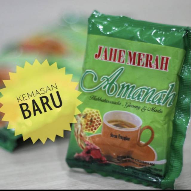 

JAHE MERAH AMANAH INSTAN