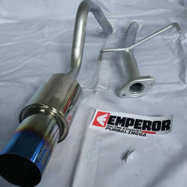 KNALPOT RACING HKS AVANZA XENIA VELOZ BOOT ON