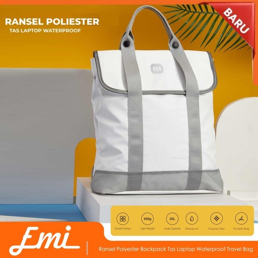 Mijia Ransel Polyester Backpack Tas Laptop Waterproof Travel Bag