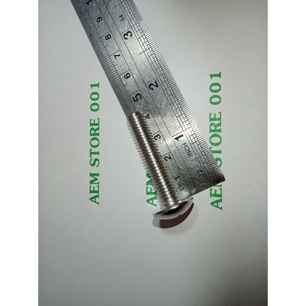 Baut JT M8 x 40 (4cm) stainless 304 A2-70