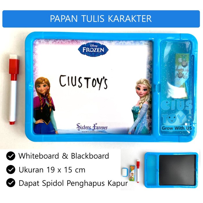 

Terlaris Papan Tulis Belajar Anak Whiteboard Blackboard Gilaa!!!