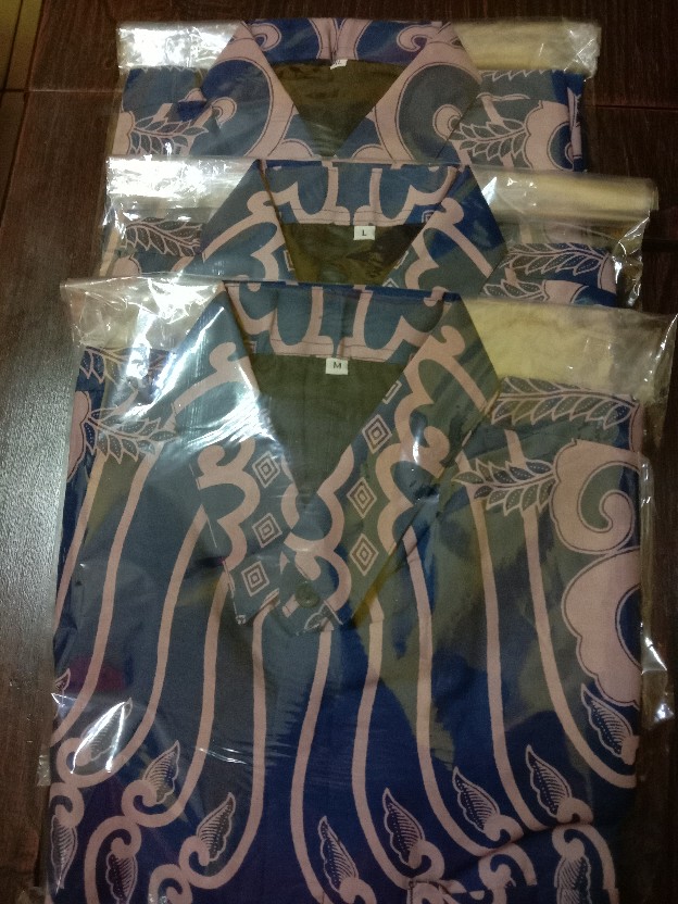 Kamandanu Blue Kemeja Batik Pria Lengan Pendek Batik Pria Lengan Pendek Kemeja Batik Pria By Anjani