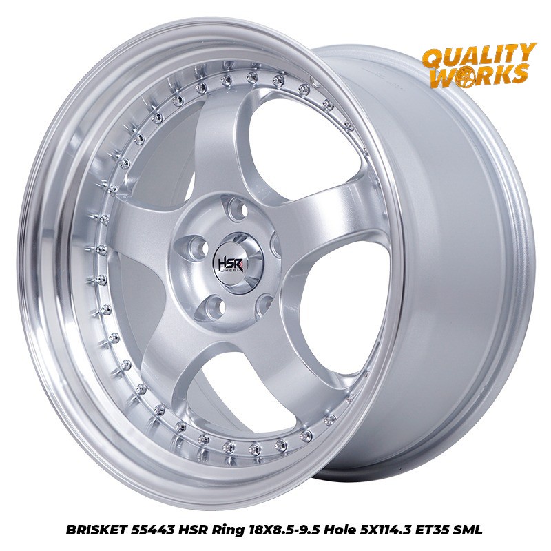 Velg Work Meister R18 Hsr Brisket Ring 18 Celong Untuk Mobil Civic Brv Voxy Innova
