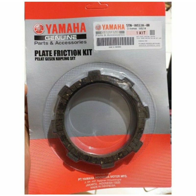 kampas kopling jupiter z vega r crypton fizr 5tn