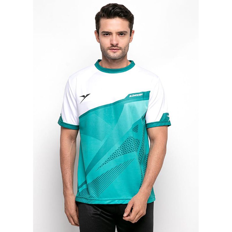 BAJU BADMINTON PRIA MURAH BAJU BADMINTON YOOZH GREEN ORIGINAL