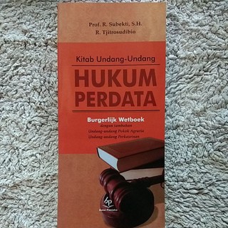 PAKET 4 BUKU KITAB HUKUM PERDATA, KUHP, KUHP & KUHAP, UNDANG-UNDANG