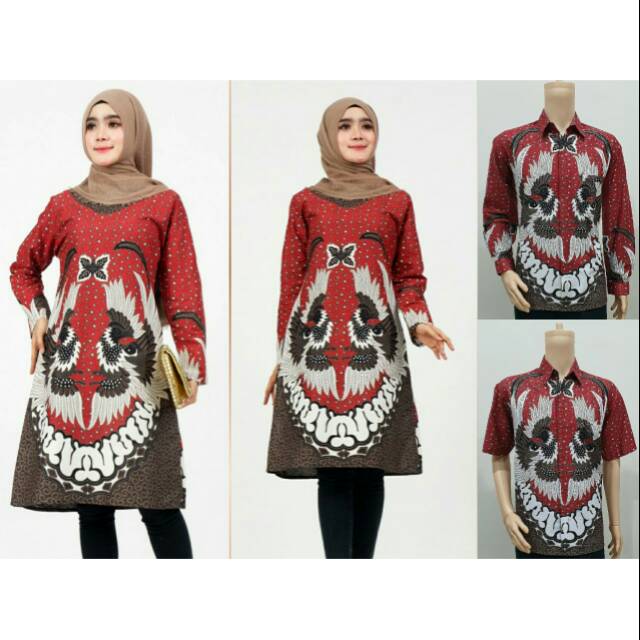 SARIMBET MUSLIM BATIK, SARIMBET BATIK MUSLIM, COUPLE ATASAN BATIK, BAJU COUPLE BATIK