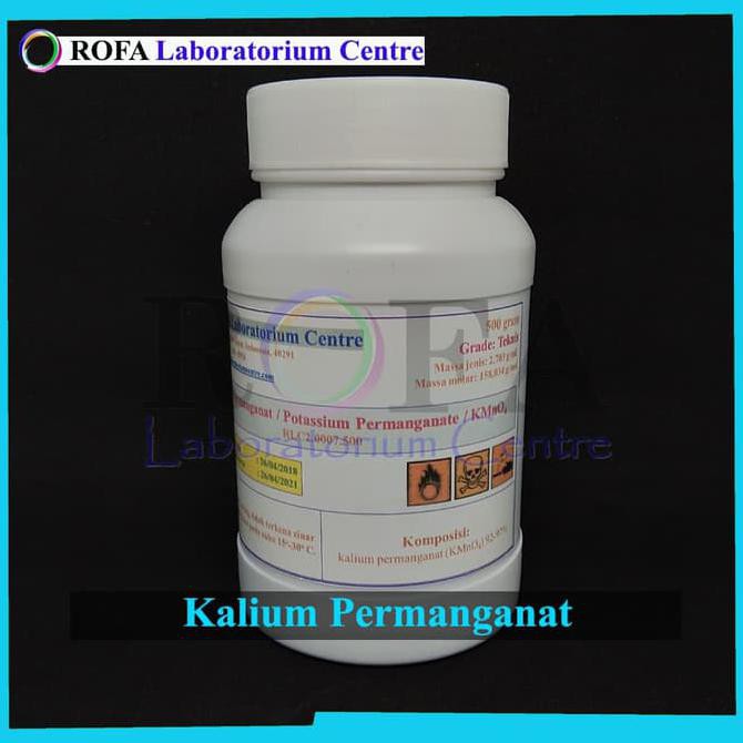 Kalium Permanganat / Potassium Permanganate / Kmno4 500 Gram