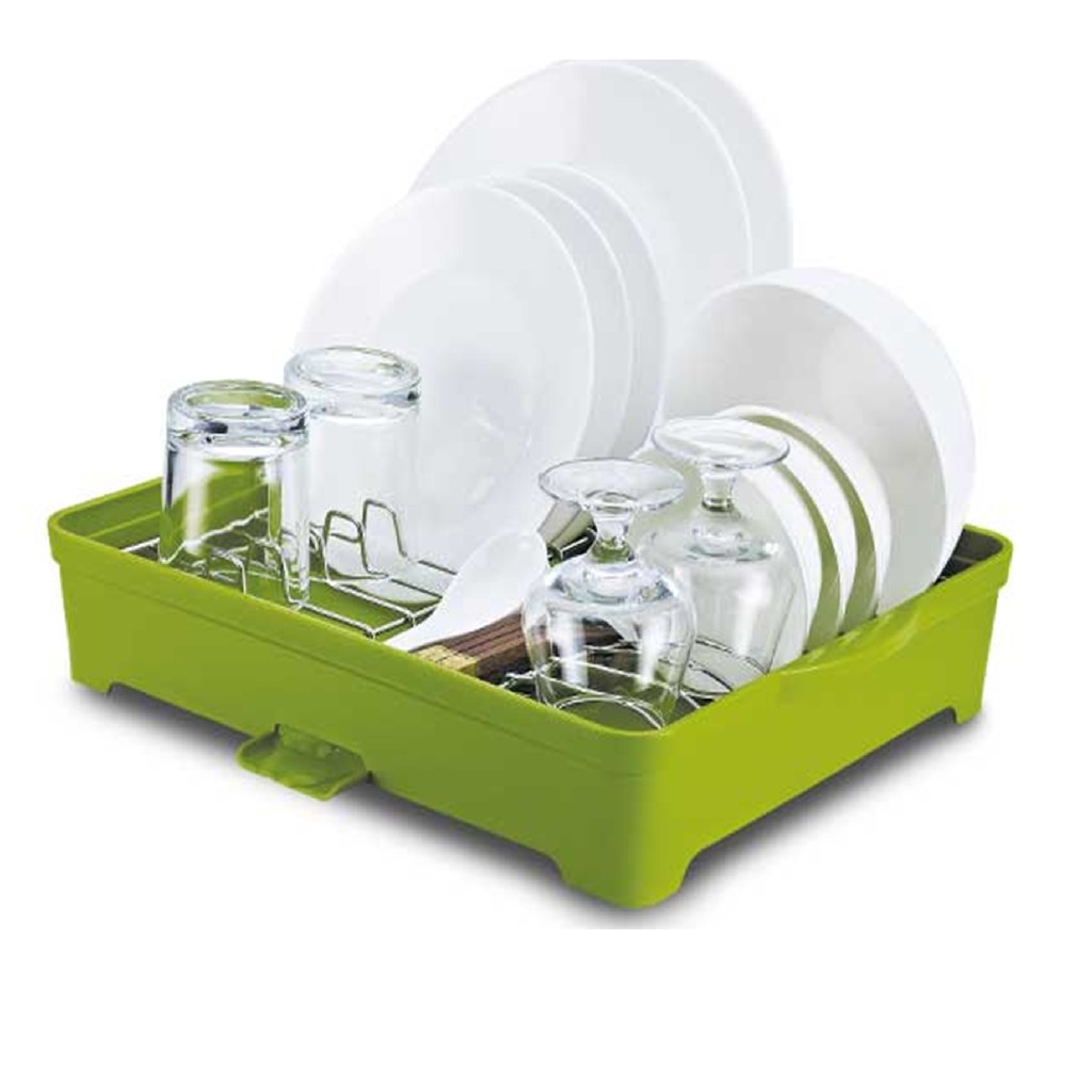 

JYSK Rak Piring Dish Drainer 39X30X7CM Green