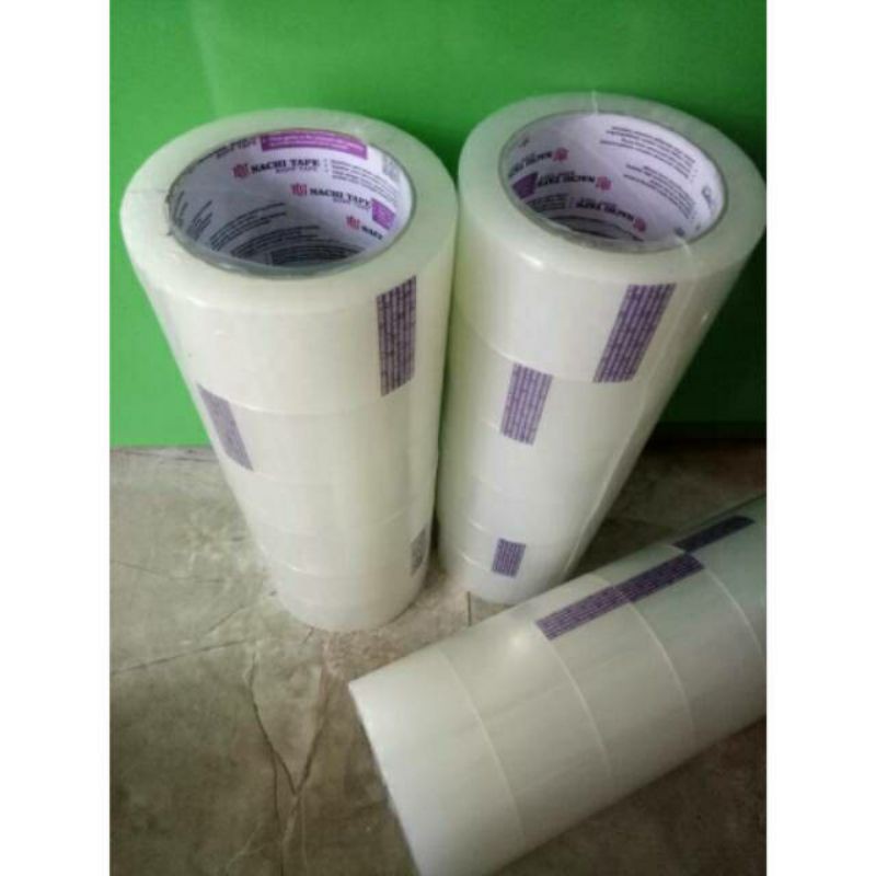 

Lakban Nachi Tape bening 40mm x 90yard/packing barang