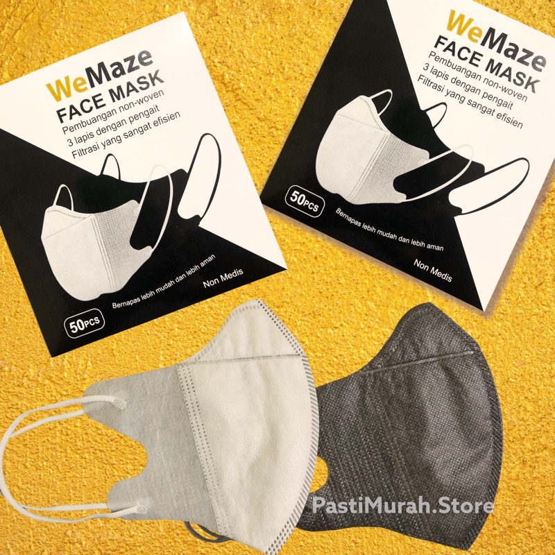 Masker Duckbill WeMask/WeMaze 3Ply ISI 50 PCS