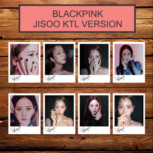 BLACKPINK INDIVIDUAL SIGNED POLAROID KILL THIS LOVE