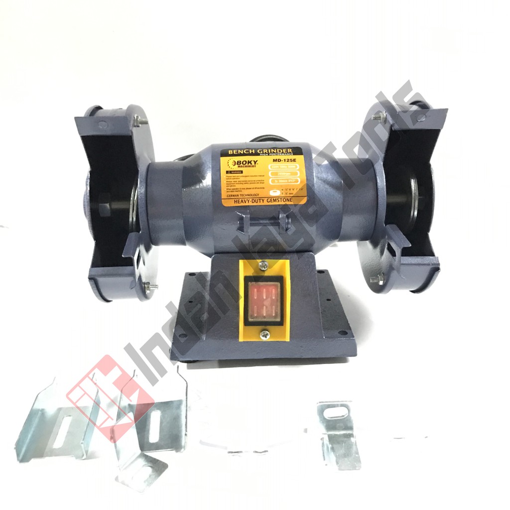 BOKY TANPA BATU Mesin Gerinda Duduk 6 inch - Bench Grinder