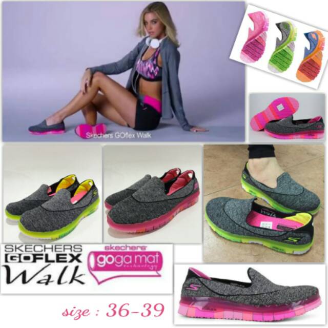 Sepatu skechers woman go flex walk sepatu slip on murah news