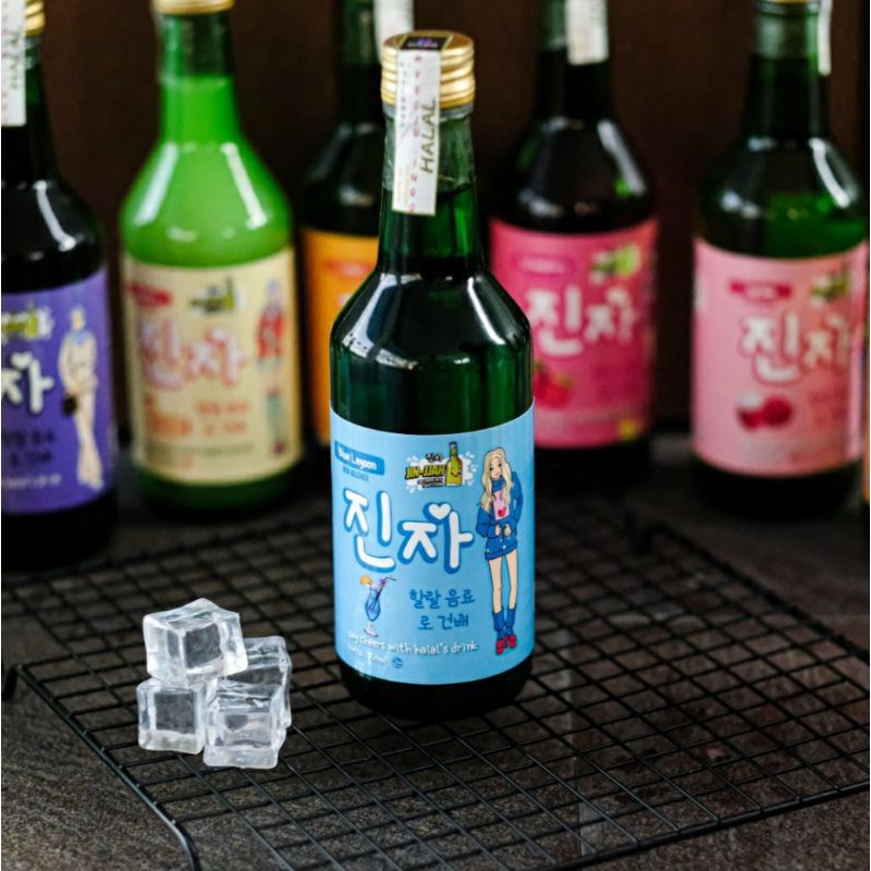 

BLUE LAGON // JINJJAH // SOJU HALAL NON ALKOHOL