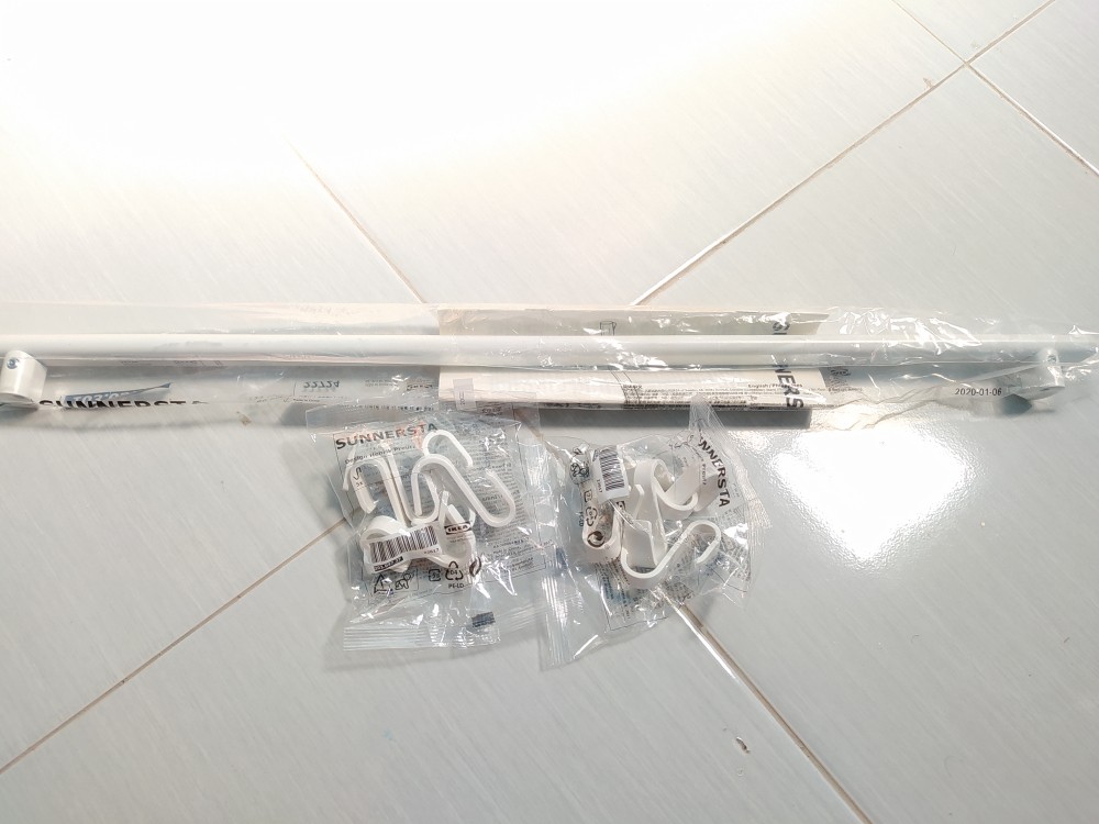 Summersta Rel Dinding Rel Dapur Gantungan Panci Gantungan Kunci, 60 Cm