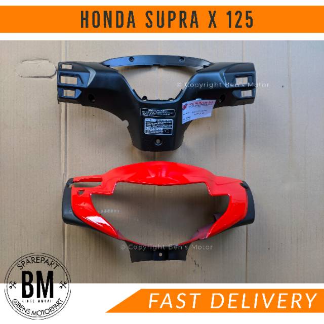 Batok Kepala Lampu Depan Supra X 125 Lama 2006 - Merah