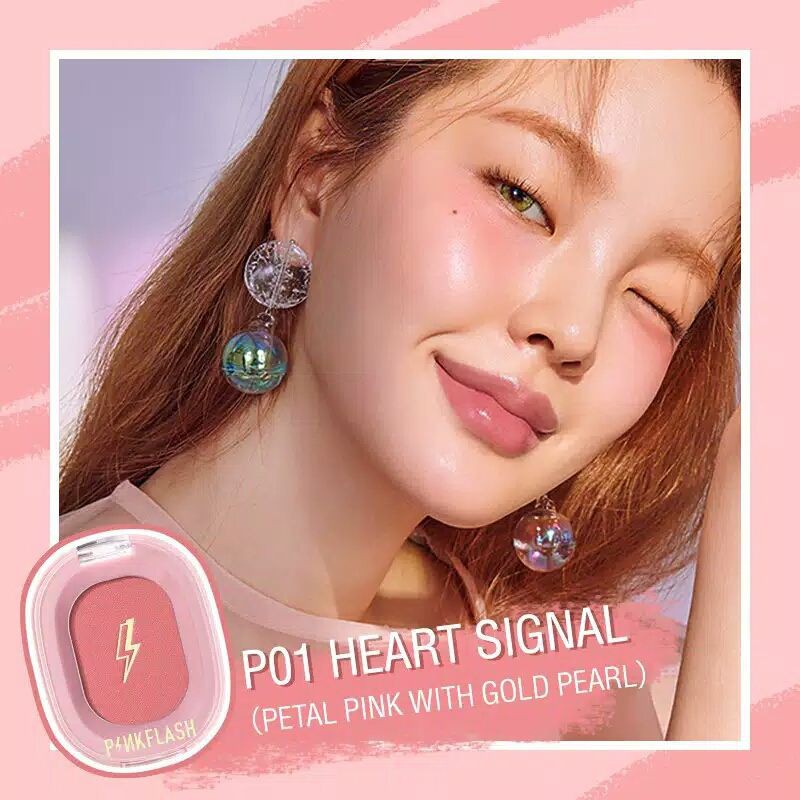 PINK FLASH BLUSH ON