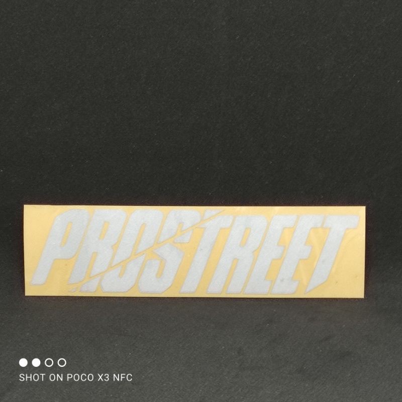 Stiker prostreet cutting - prostree