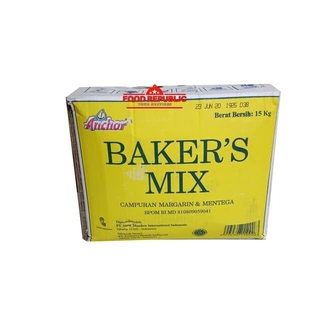 

(BISA COD) BAKERS MIX ANCHOR 1 KG BUTTER BLEND HALAL IMPORT NEW ZEALAND ENAK OBRAL Kode 72