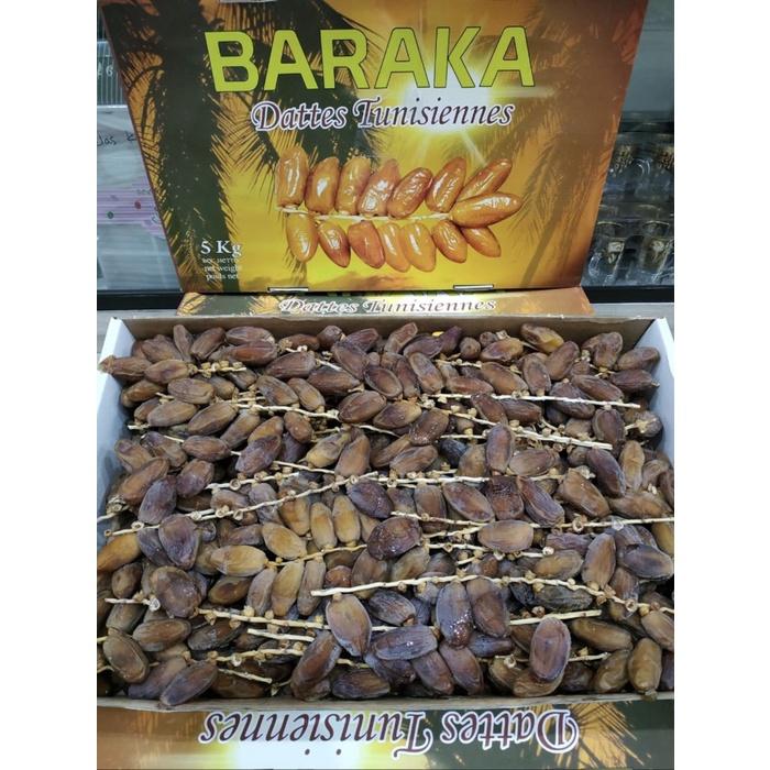 

Kurma Terbaru - Kurma Tangkai Basah Tunisia Deglet Nour 5Kg