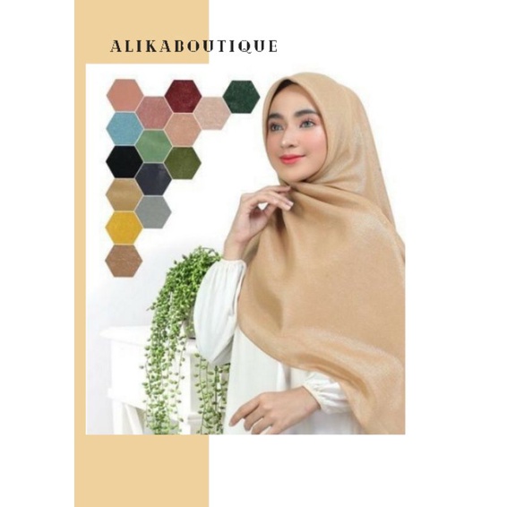 Segiempat Glossy Azara| Segiempat Polos Glossy Super Fashion