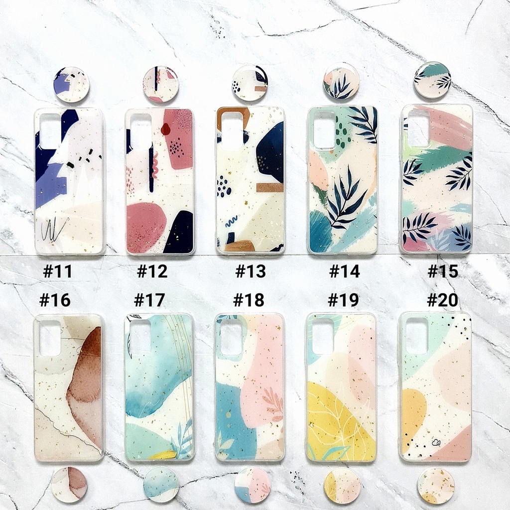 IPHONE 6 6G 6S 7 7G 7S 8 8G 8S PLUS SE 2020 X XS MAX XR | POPATEN Soft Jelly Case Patterns Abstrak