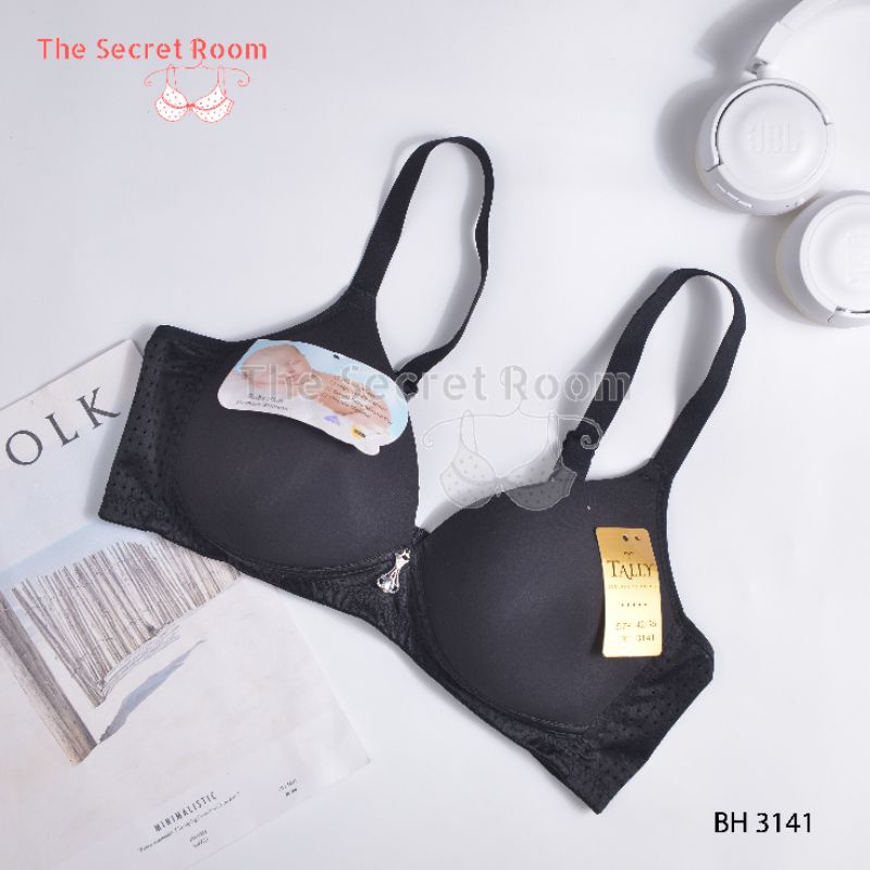 TALLY BRA BH BABY SKIN 3141 | TANPA KAWAT | CUP C | BUSA TIPIS | SIZE 36 - 42