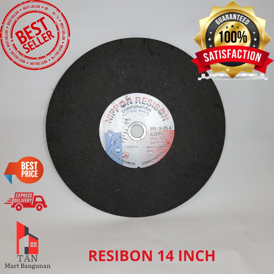 Batu Gerinda Nippon Resibon 14 inch Cut off Wheel WD