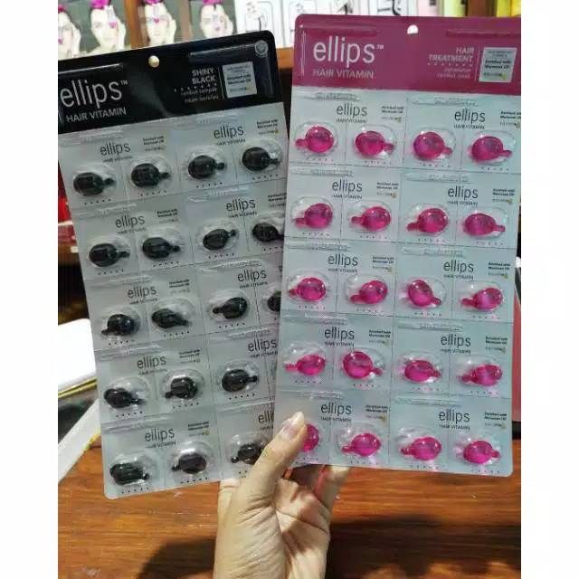 ⭐BAGUS⭐ ELLIPS HAIR VITAMIN RAMBUT 20pcs | Vitamin Rambut per Lembar-2