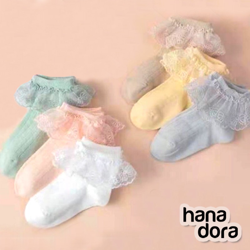 Catell Love Kaos Kaki Renda SC20 -  Baby Kids Socks