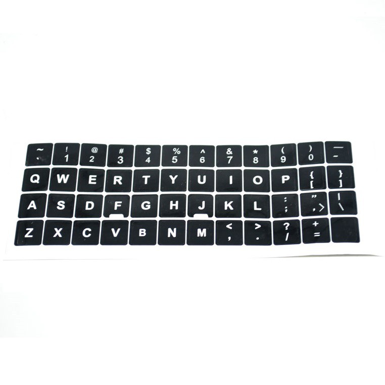 Stiker Keyboard English Layout Sticker for Keyboard / Stiker Keyboard