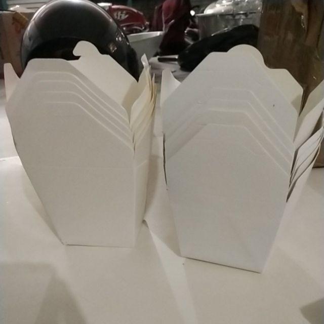Paper Food Pail / Kotak Makan / Rice Box Ukuran M/l [dijual Per 1 Pcs]