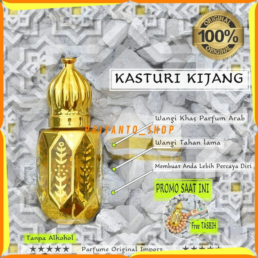 MINYAK WANGI KASTURI KIJANG BRUTE MUSK IMPORT BIBIT PARFUM SHOLAT