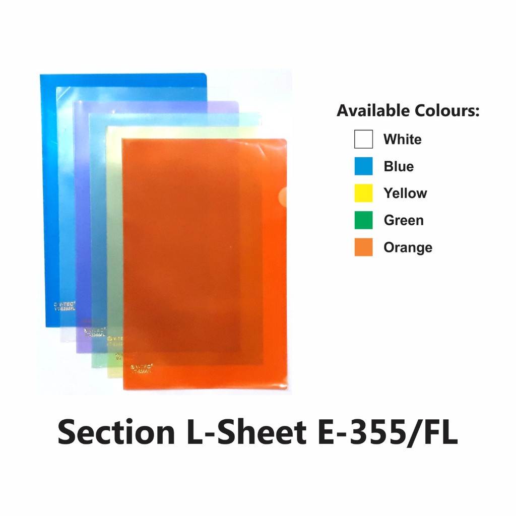 

V-TEC SECTION L-SHEET TYPE E-355/FL