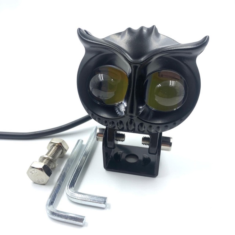 lampu tembak laser LED D2 owl model BURUNG HANTU CNC anti air super terang