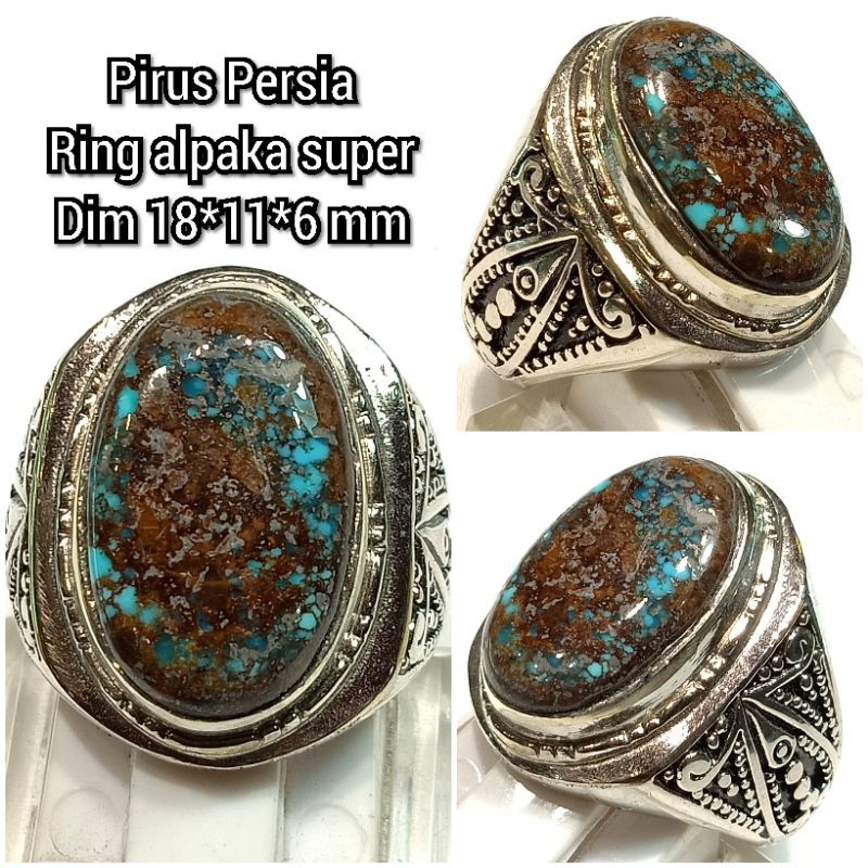 CINCIN BATU PIRUS PERSIA ASLI NATURAL