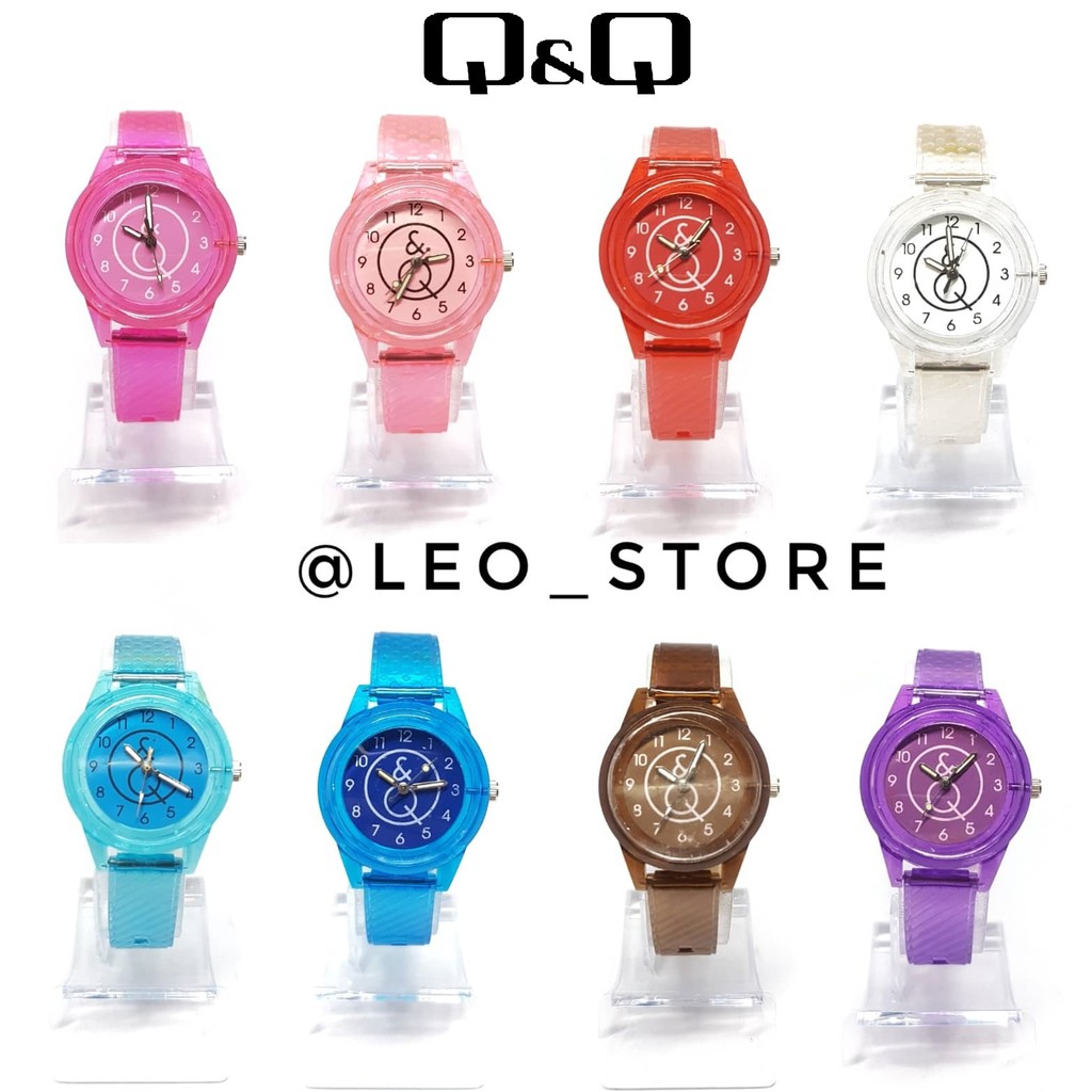 LEO STORE - QQ A2. BARU JAM TANGAN QQ QQ Bening. READY 9 WARNA TERMURAH