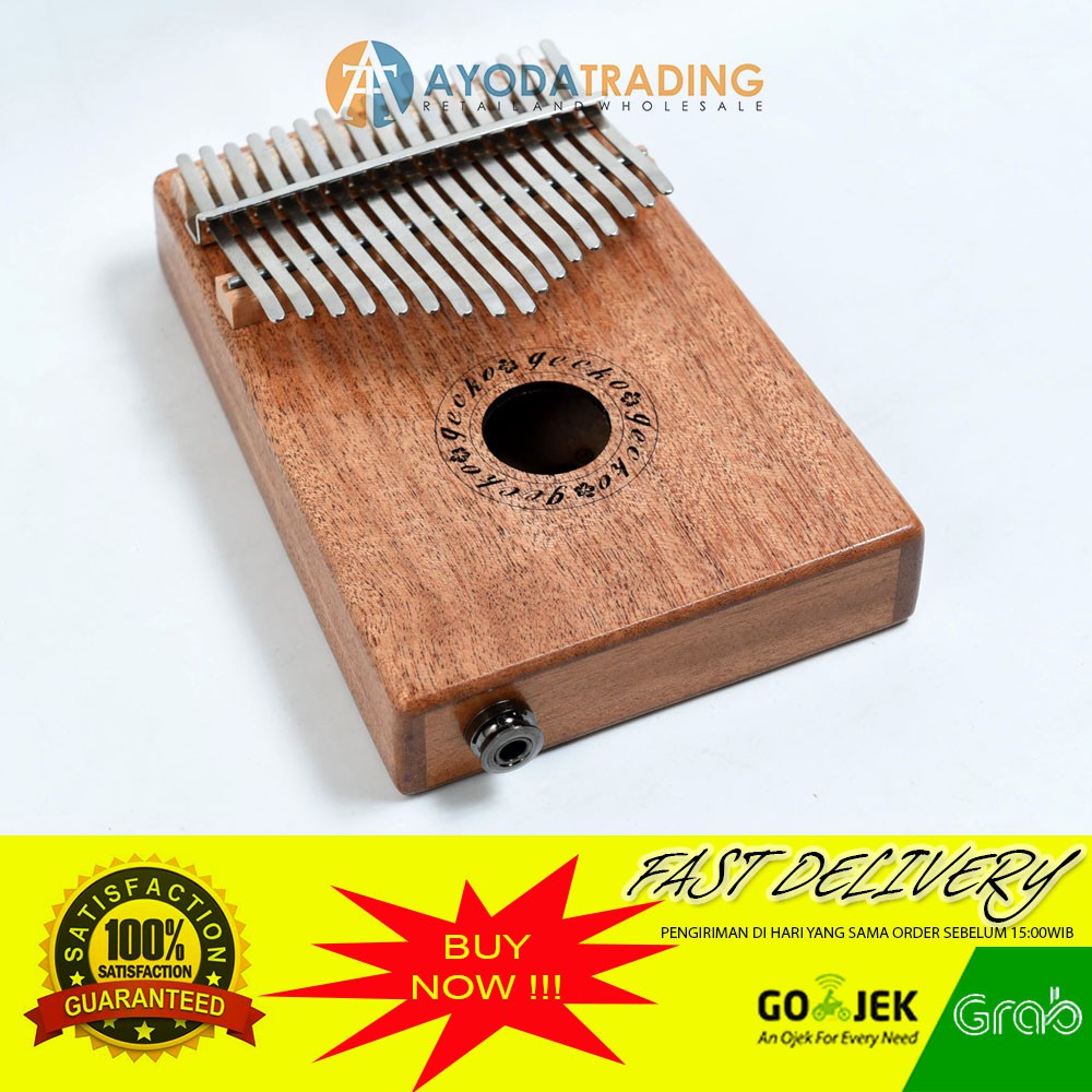 Authentic Gecko Kalimba K17MEQ Elektrik