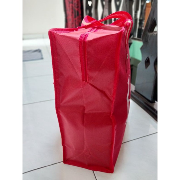 Shopping Bag Tas Belanja Lipat Serbaguna Elle Paris Tas Travel Mudik wadah Baju Tas Loundry Cucian Tas Serut Tote Bag Tas Belanja Kain Lipat Anyaman Karung Ukuran Kecil Sedang super Jumbo