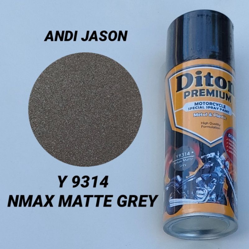 DITON PREMIUM CAT SEMPROT TAHAN BENSIN 400CC NO 9314 NMAX MATTE GREY