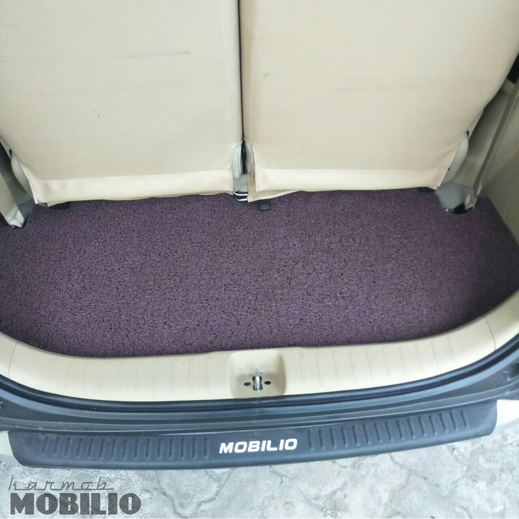 Karpet Mobil Mie Honda Mobilio Full Bagasi / Karpet Mie Bihun Mobilio High Quality / DSM