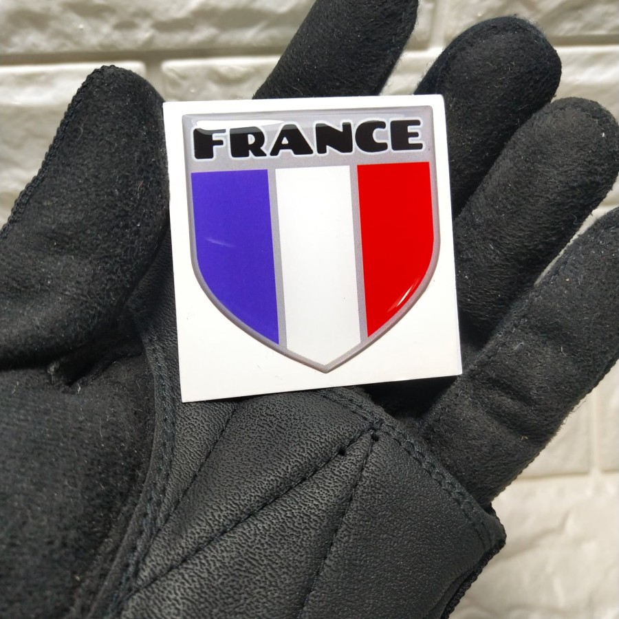 

stiker timbul bendera prancis france