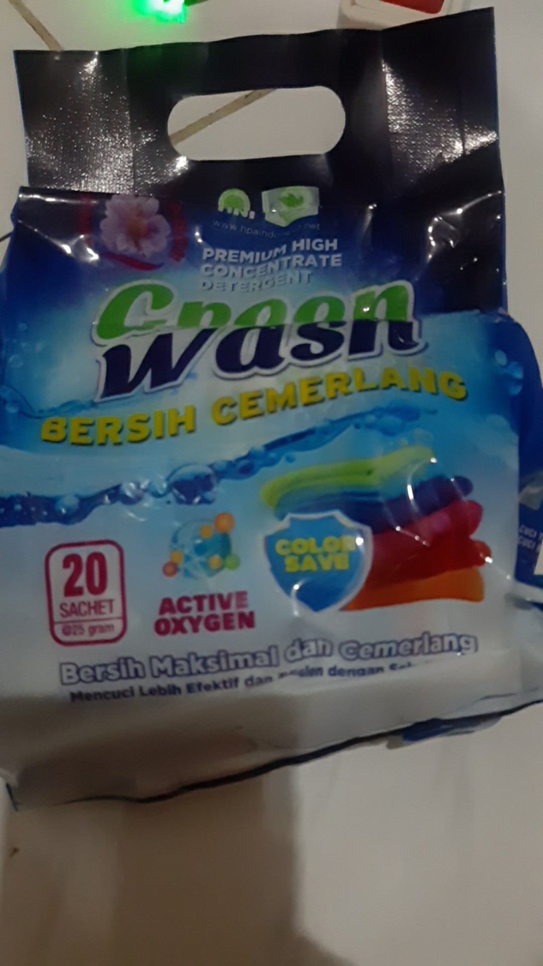 Green Wash Deterjen Hni Hpai