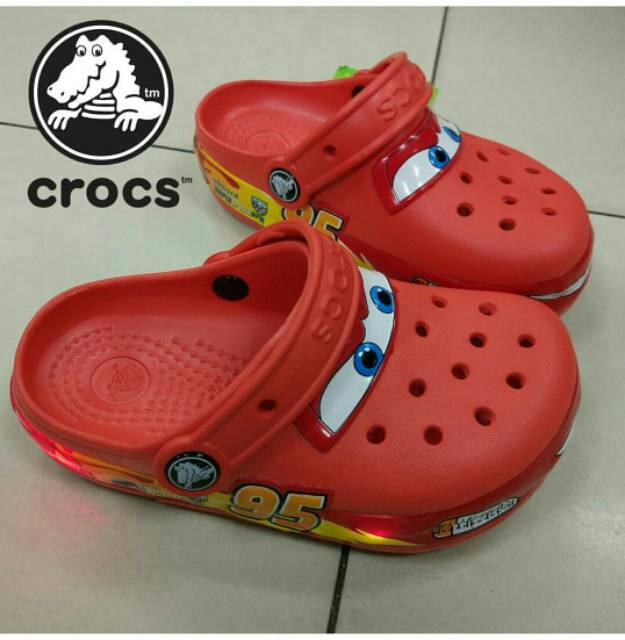 Crocs anak cars / Sandal anak anak