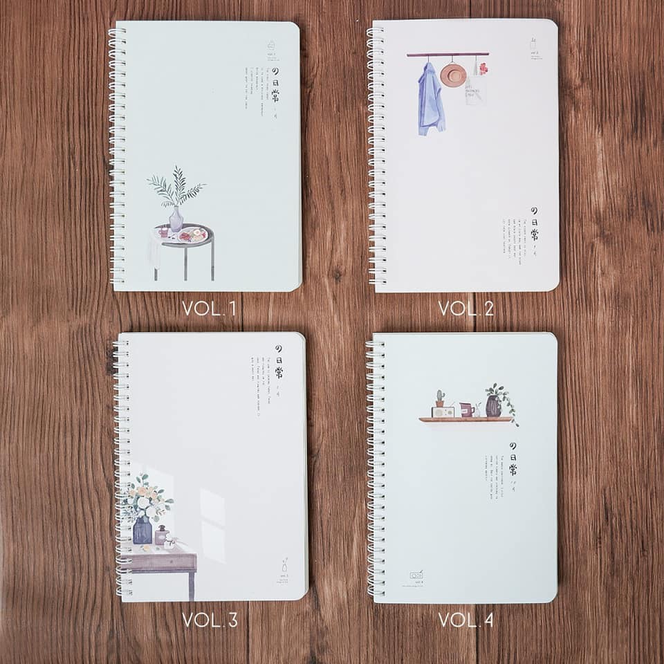 

Little Things of Life Spiral Ruled Notebook A5