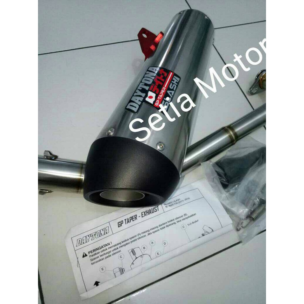 #9912 Knalpot Nmax/ Knalpot Daytona Original Yamaha Nmax   Db Killer