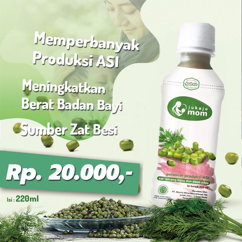 

JMOM JUS KACANG PENAMBAH ASI (ASI BOOSTER) ENAK SEHAT TANPA PENGAWET